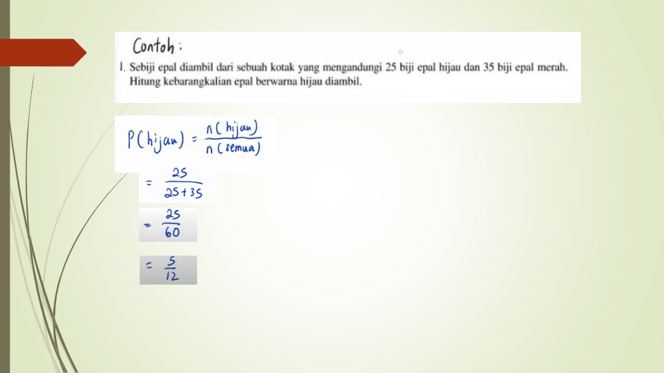 Bab 13 KEBARANGKALIAN | Mathematics - Quizizz