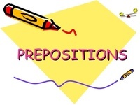 Preposiciones - Grado 6 - Quizizz