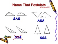 congruent triangles sss sas and asa - Grade 12 - Quizizz