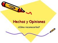 Hecho versus opinión - Grado 8 - Quizizz