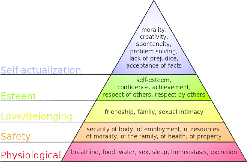 Maslow's Hierarchy of Needs | 85 plays | Quizizz