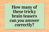 BRAIN-TEASERS