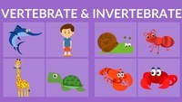 vertebrates and invertebrates - Grade 1 - Quizizz