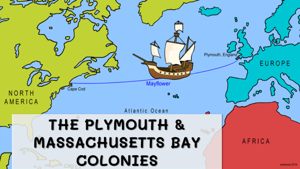 plymouth colony map