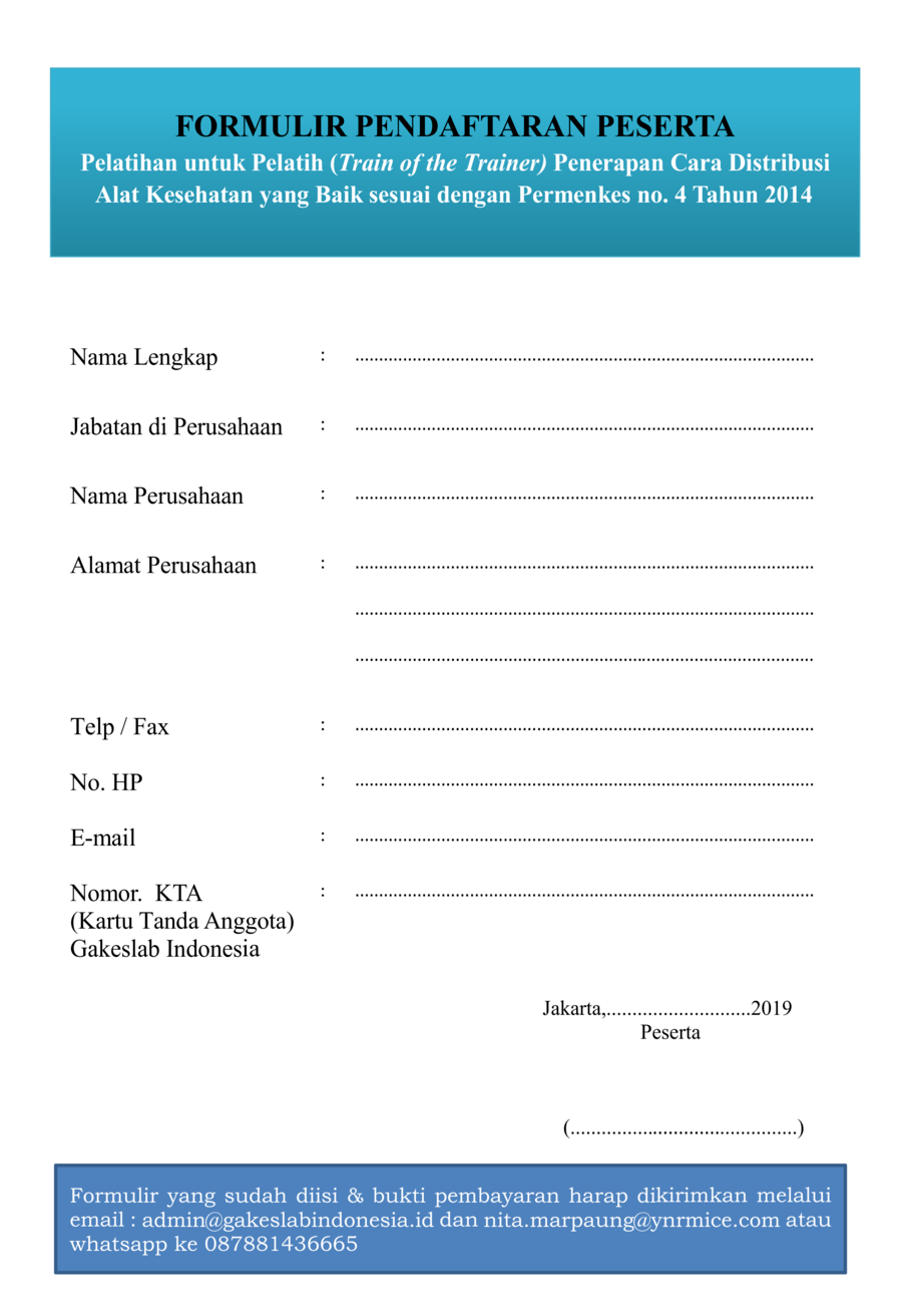 Pengertian Dan Jenis Jenis Formulir Kelas 6 Tema 5 Pp 6633