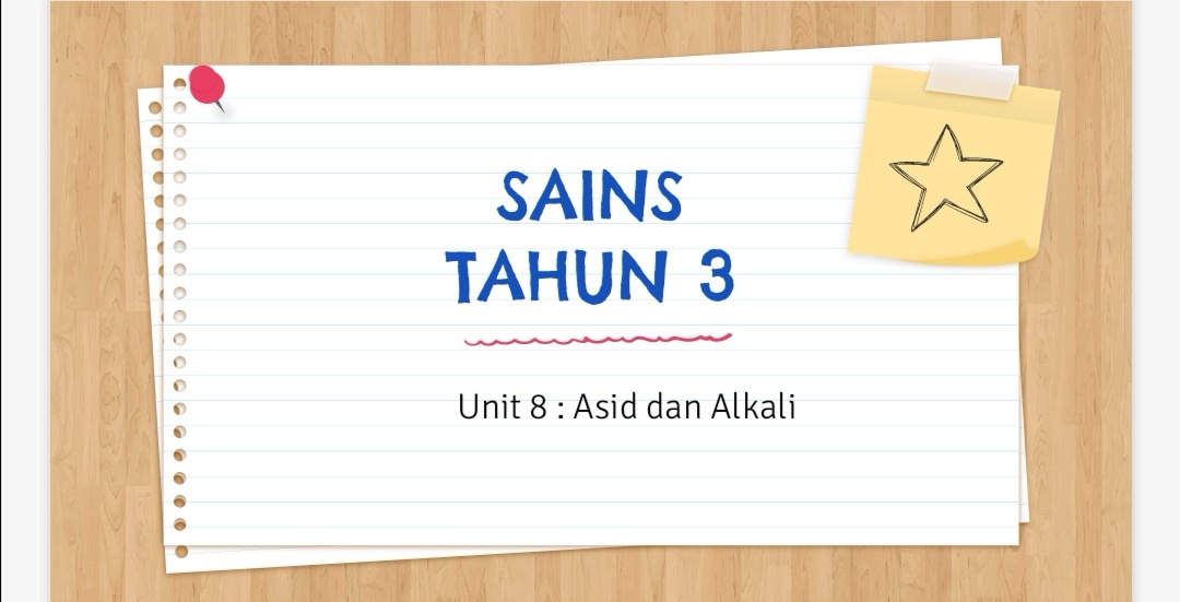 Sains Tahun 3 Asid Dan Alkali Science Quizizz