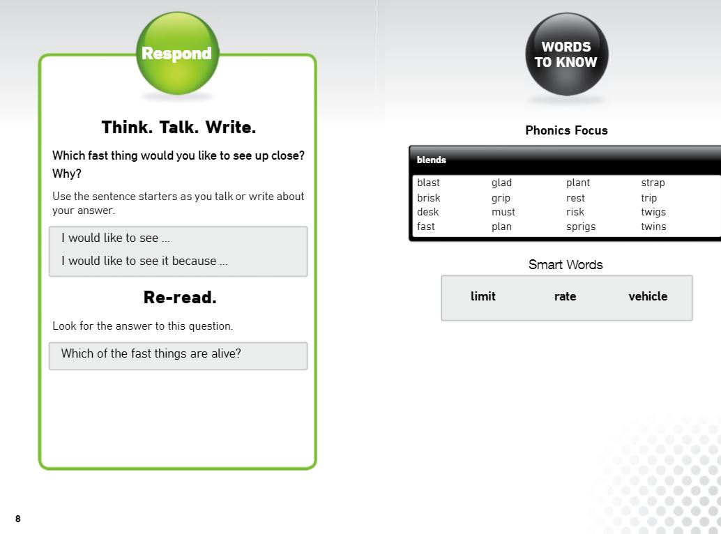 Fast! Graphic Organizer | English - Quizizz