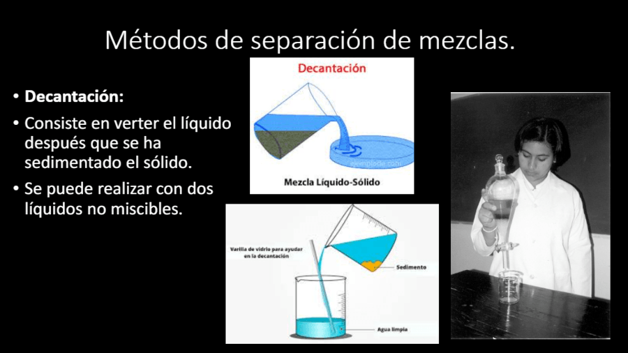 MÉTODOS DE SEPARACIÓN DE MEZCLAS. | Chemistry - Quizizz