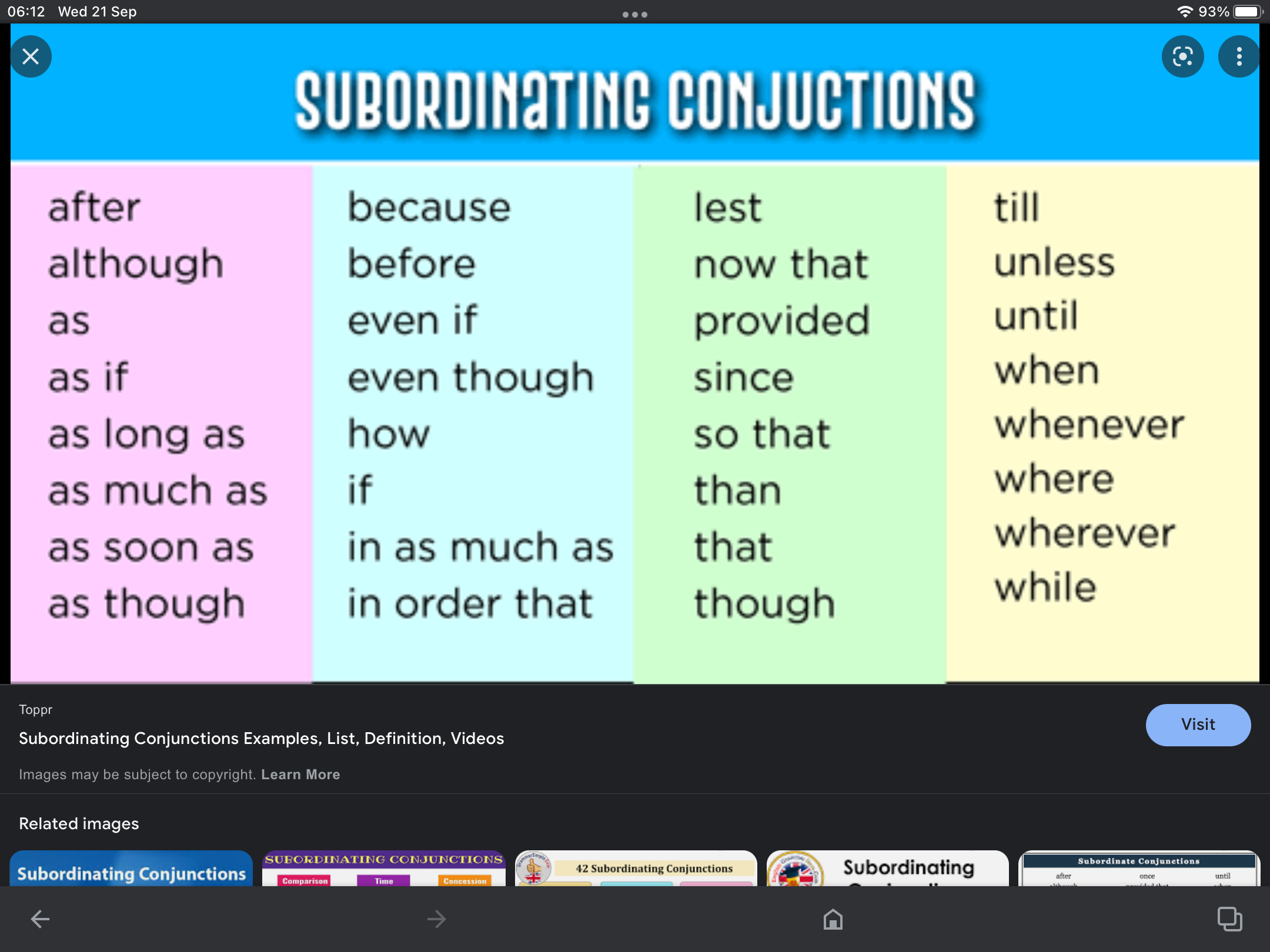 Conjunction | 574 Plays | Quizizz