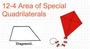 Area of Special Quadrilaterals
