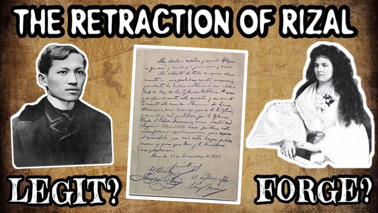 Jose Rizal's Retraction