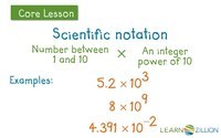 Operations with Scientific Notation