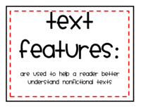 Nonfiction Text Features - Class 12 - Quizizz