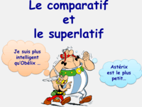 Le comparatif/superlatif français