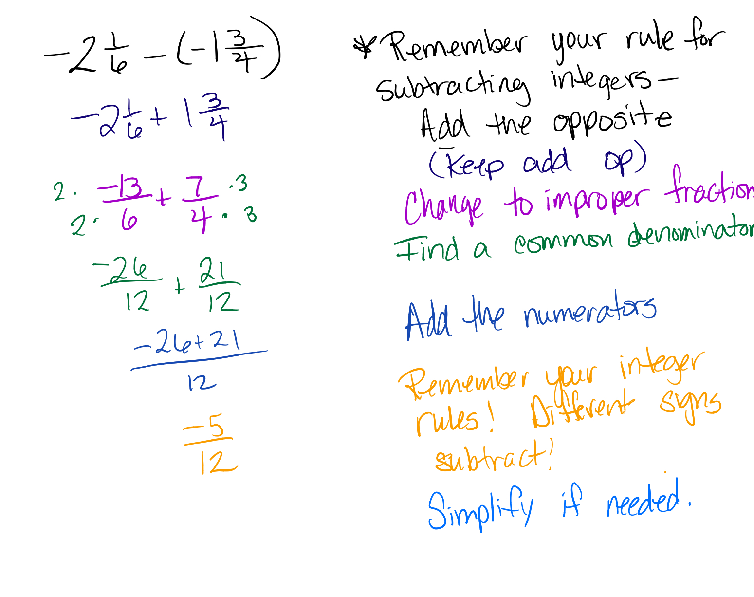 rational number operations | Mathematics - Quizizz