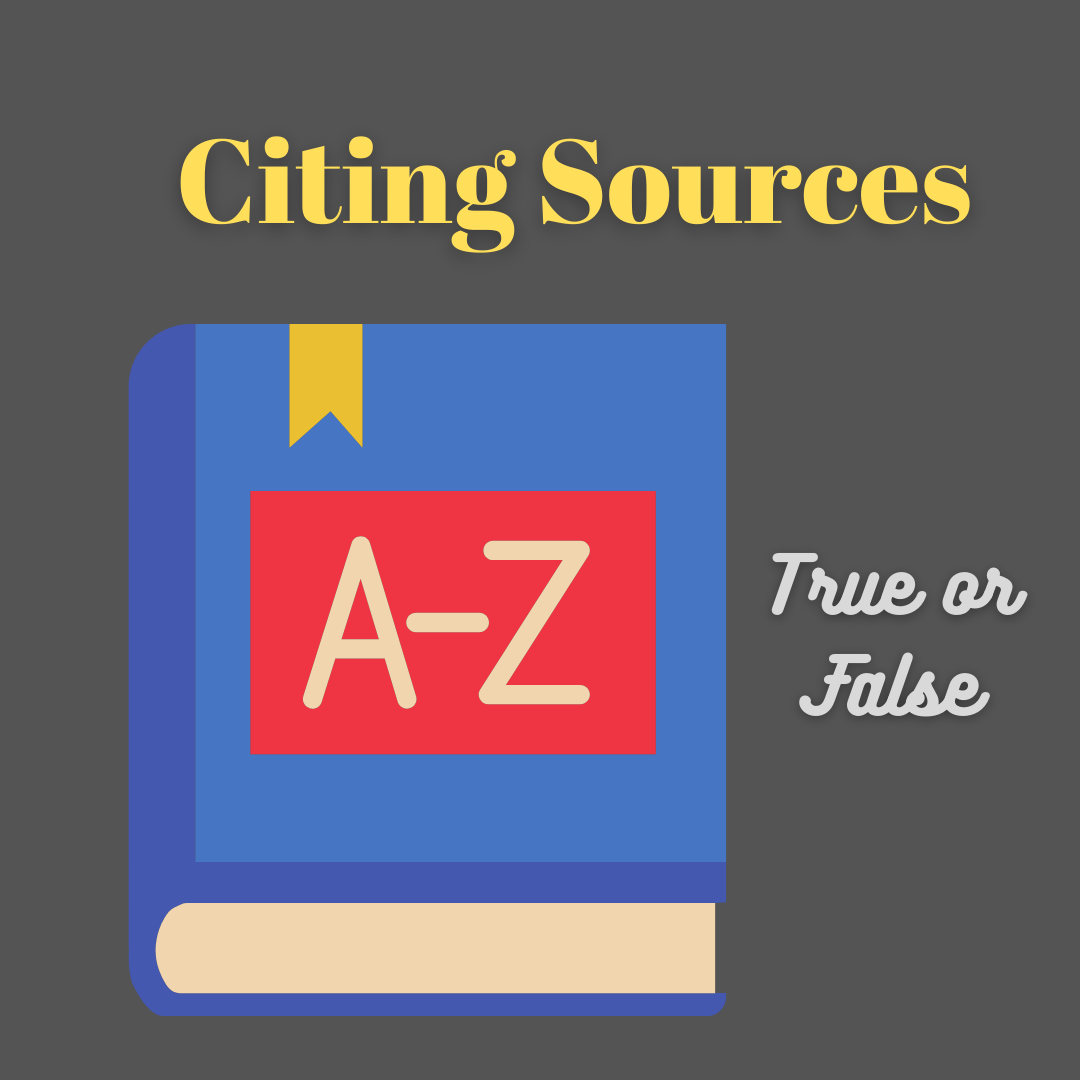 Conventions In Citing Sources | 74 Plays | Quizizz