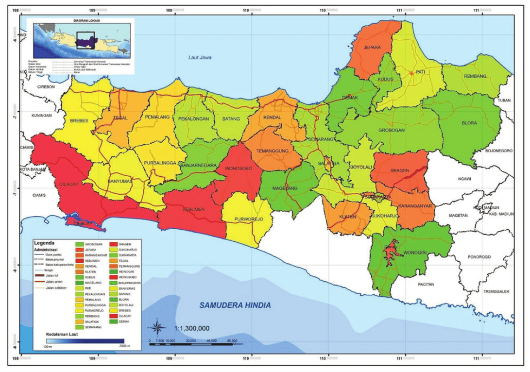 Skala Peta 1 350 000 Dan Jarak Pada Peta 4 Cm Berapa Jarak - Riset