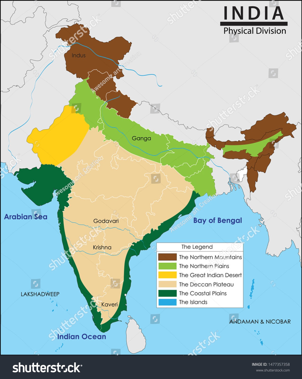 Physiographic Divisions Of India 2 | Quizizz