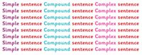 Simple, Compound, and Complex Sentences - Class 6 - Quizizz