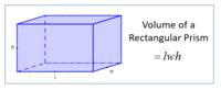 Volumen de un prisma rectangular Tarjetas didácticas - Quizizz