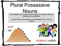 Possessivos plurais Flashcards - Questionário