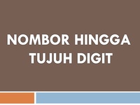 Memesan Nomor Tiga Digit - Kelas 6 - Kuis