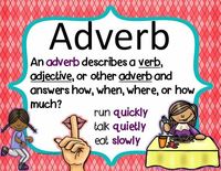 Adverbs - Class 5 - Quizizz