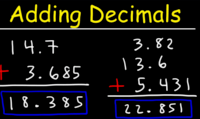 Adding Decimals Flashcards - Quizizz