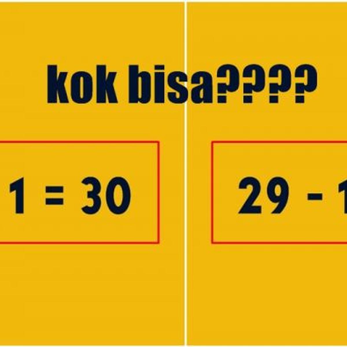 Teka-teki Matematika - Kelas 9 - Kuis