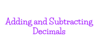 Subtracting Decimals - Year 8 - Quizizz