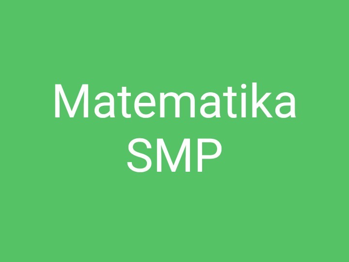 matematika SMP