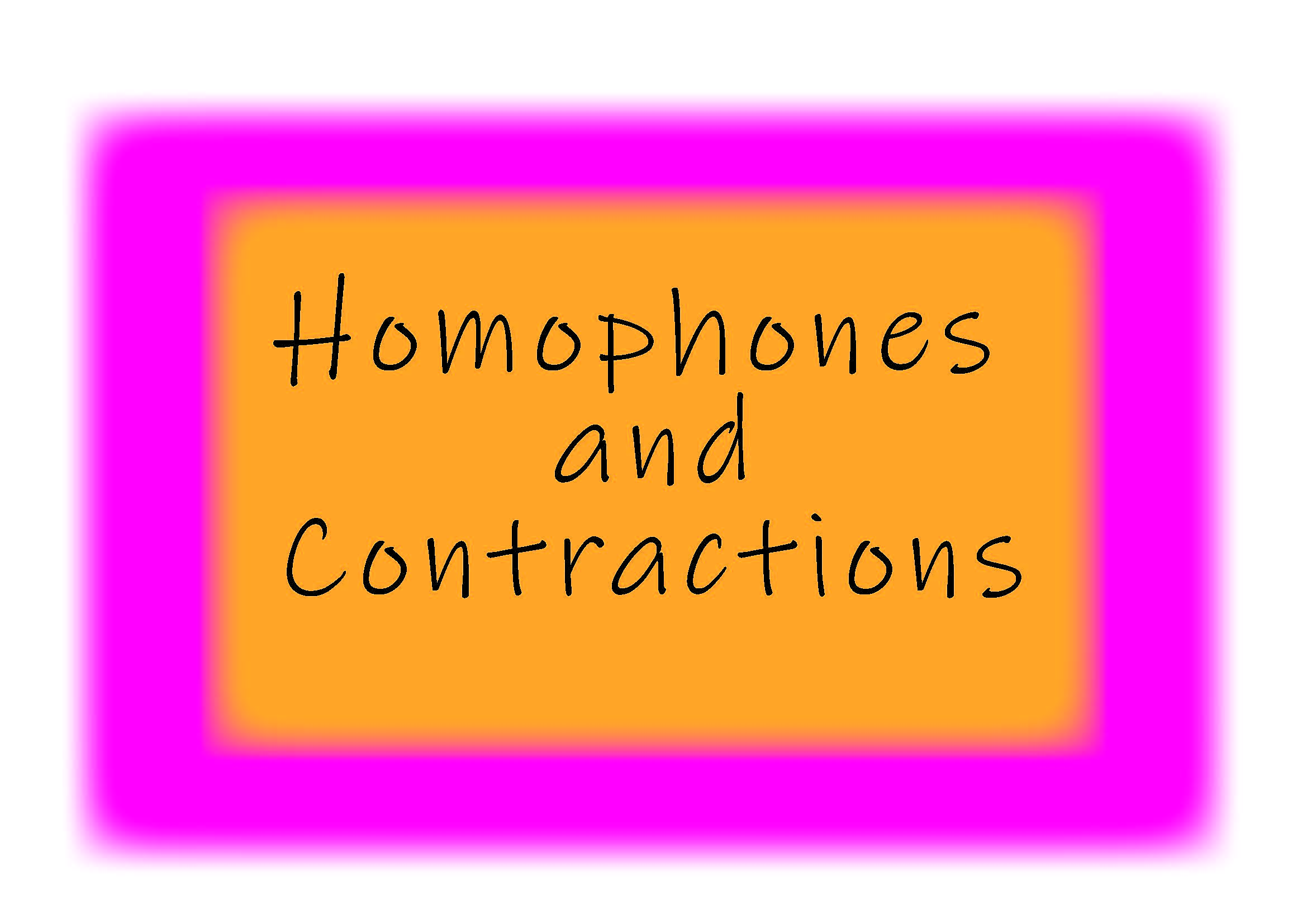 Contractions - Class 2 - Quizizz