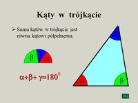 kąty wpisane - Klasa 1 - Quiz