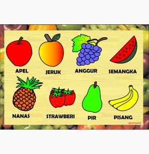 Nama nama buah dalam bahasa arab