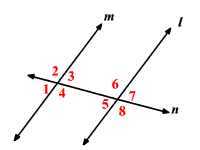 transversal of parallel lines - Grade 11 - Quizizz