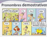 Pronombres demostrativos - Grado 11 - Quizizz