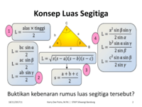 Mengklasifikasikan Segitiga - Kelas 10 - Kuis