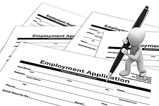 Three mobile job application answers