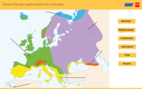 paises en europa - Grado 4 - Quizizz