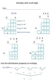 Two-Digit by One-Digit Addition - Grade 6 - Quizizz