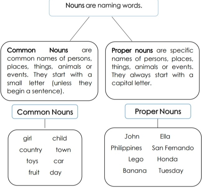 differentiating-common-nouns-from-proper-nouns-quizizz