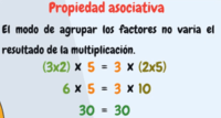 Propiedad asociativa de la multiplicación - Grado 5 - Quizizz