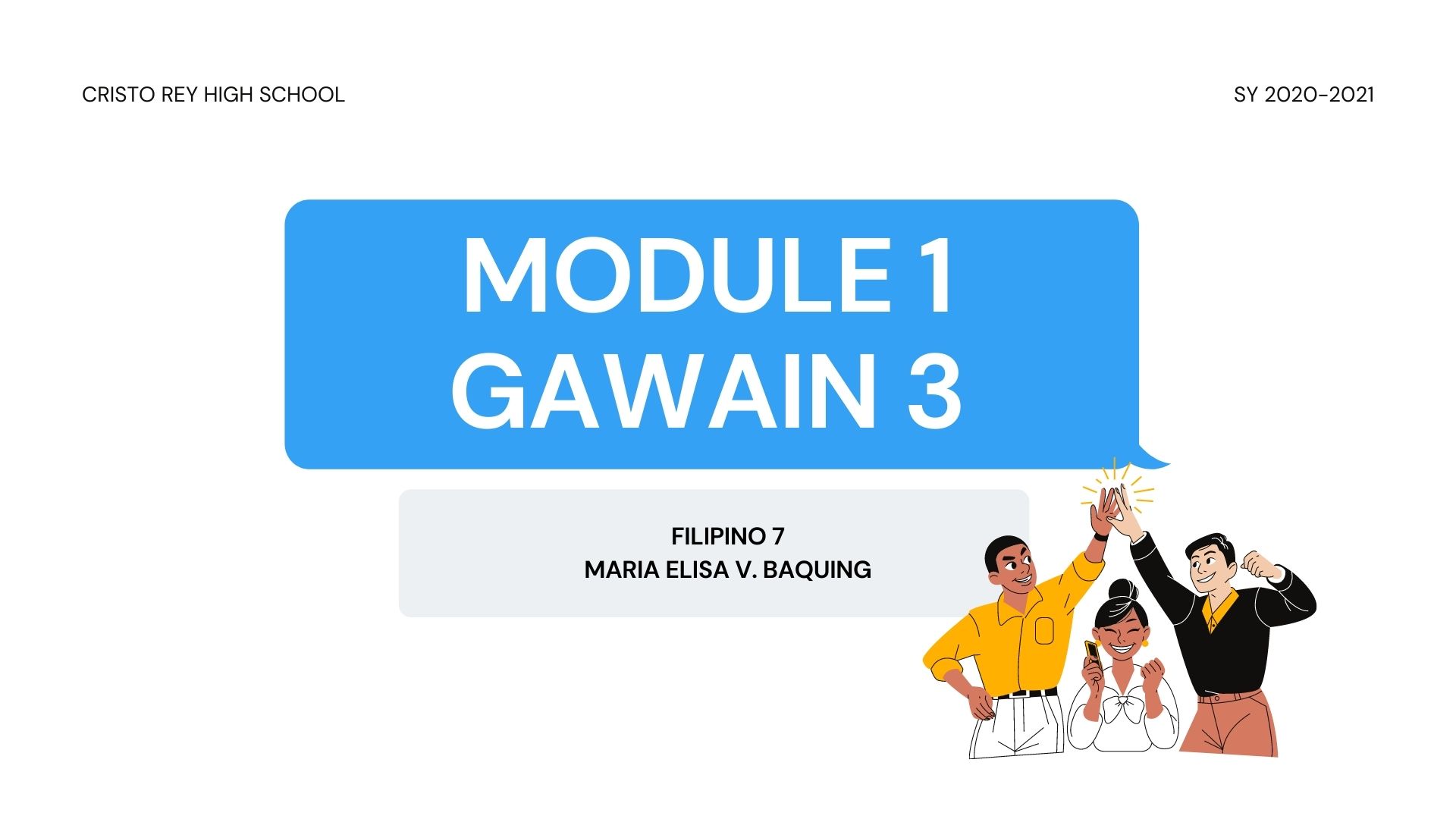 Module 1 (Gawain 3) | Quizizz