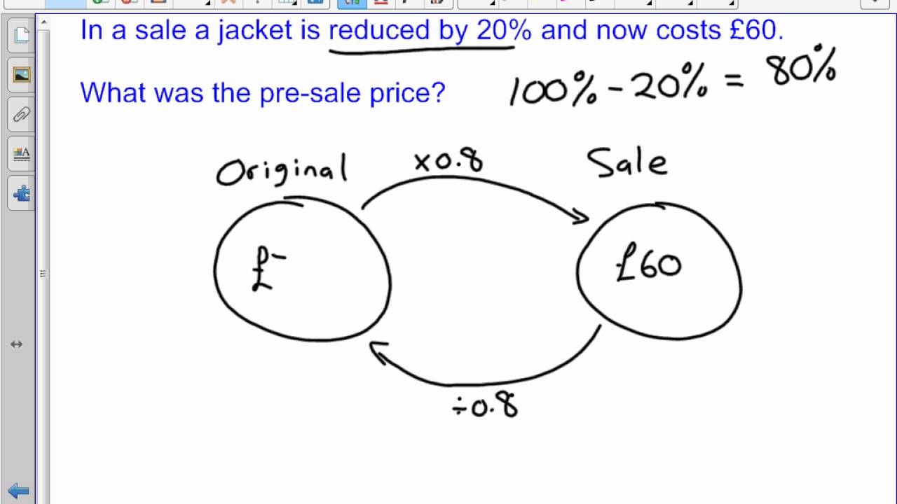 Reverse Percentages