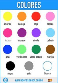 Colores - Grado 12 - Quizizz