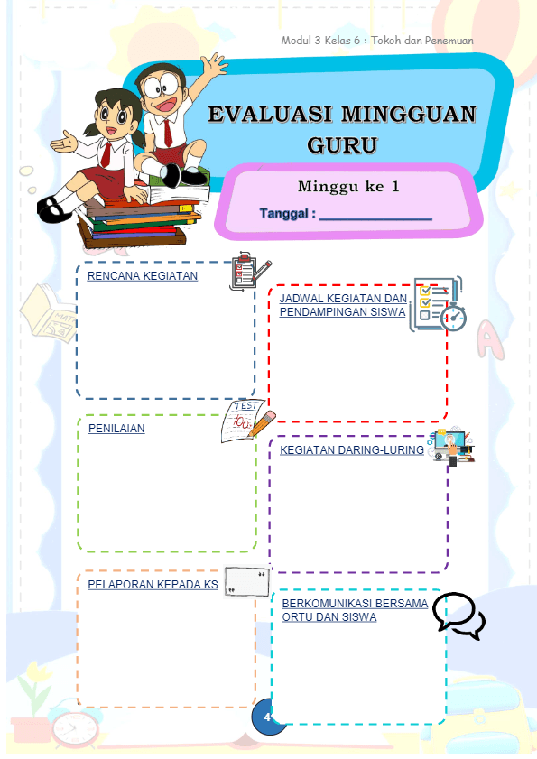 Modul BDR kelas 6 tema 3 Pegandikan 2  Other - Quizizz