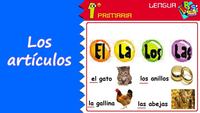 Artículos - Grado 1 - Quizizz