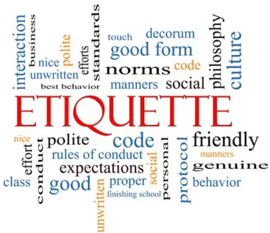 Ettiqutte and social skills