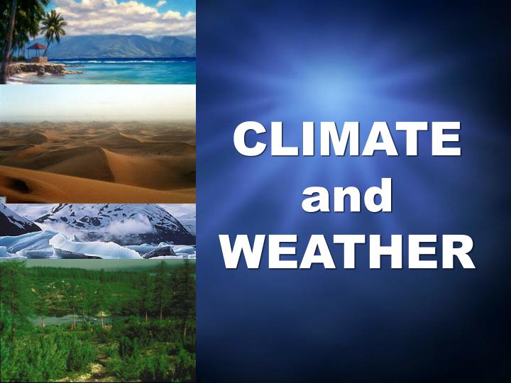 world climate and climate change - Class 5 - Quizizz