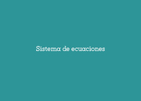 Sistemas de ecuaciones - Grado 12 - Quizizz